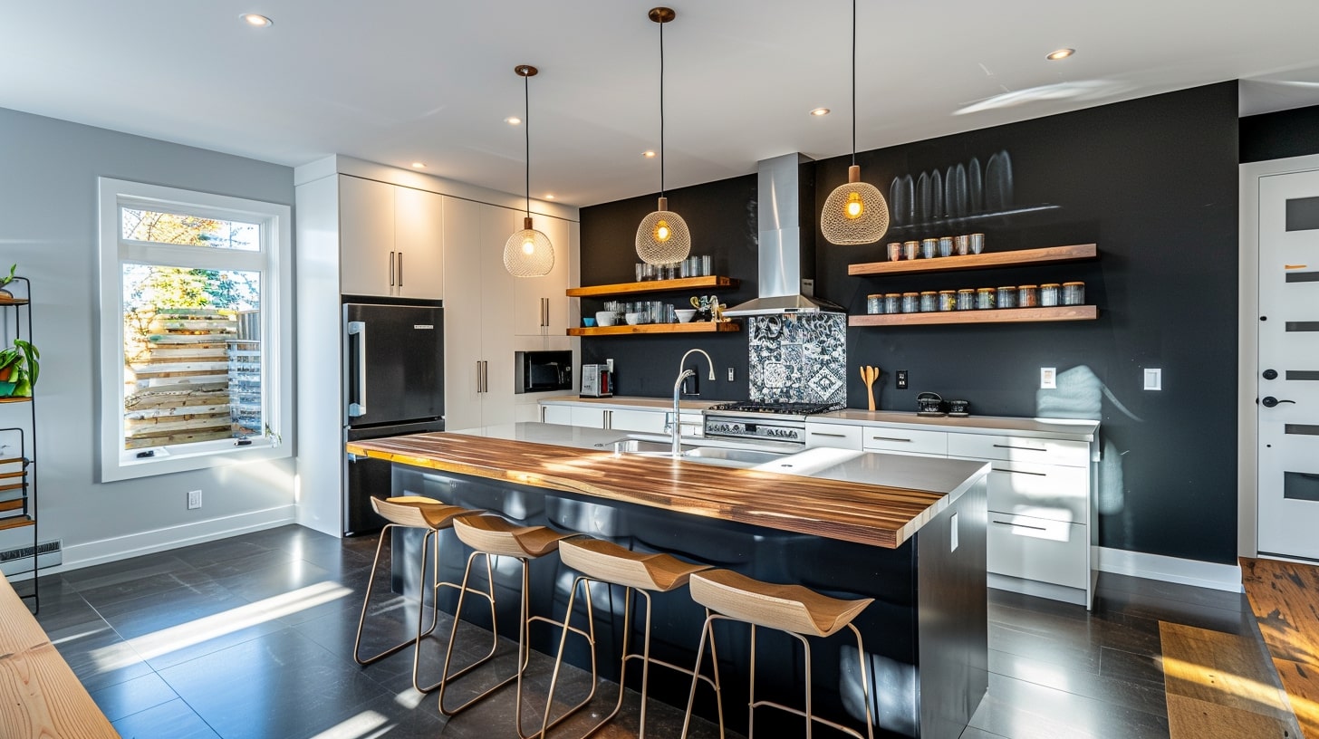 Transform Your Space with 15 Stunning Black Accent Walls - Planted Shack