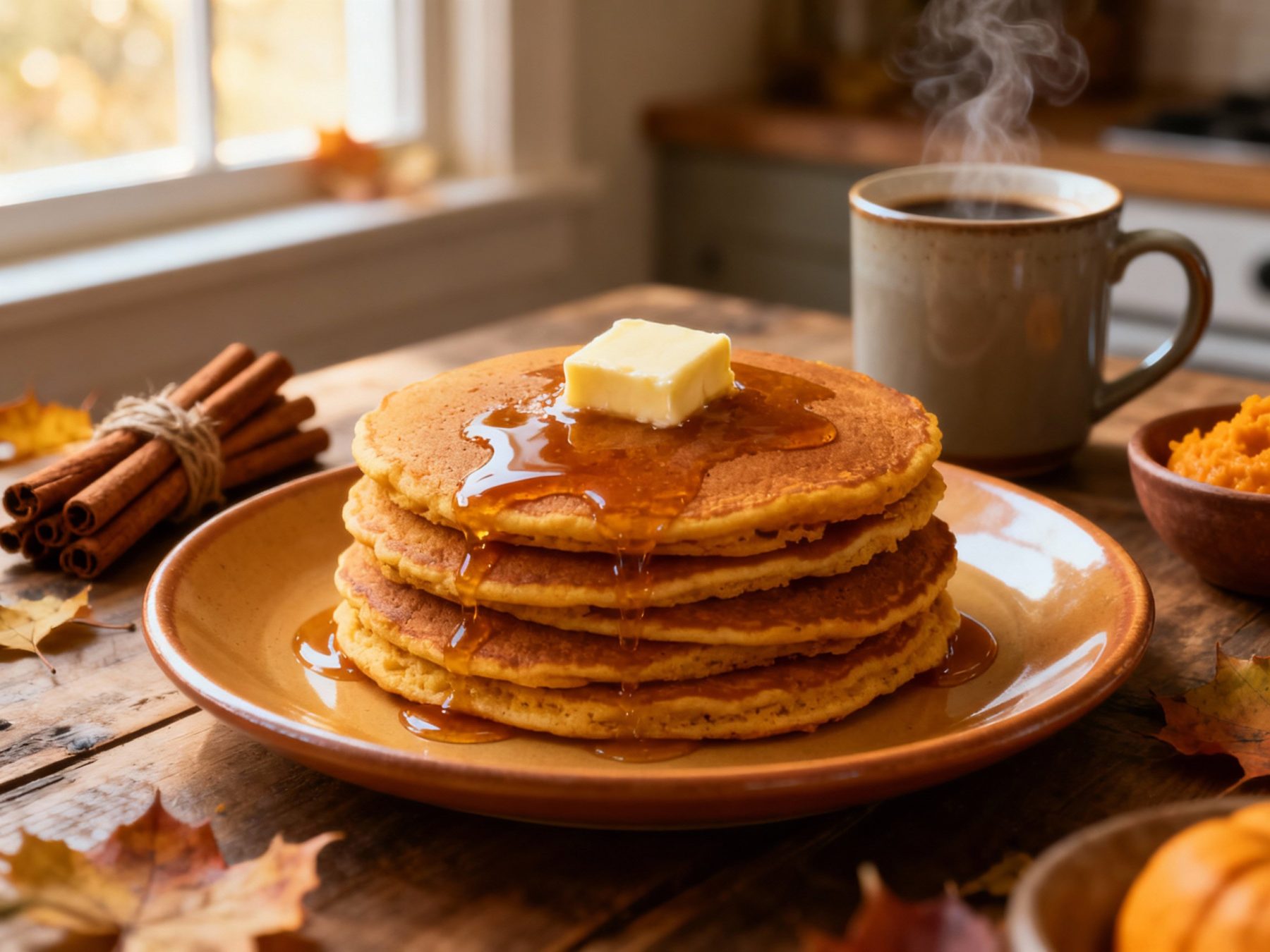 Pumpkin Spice Pancakes