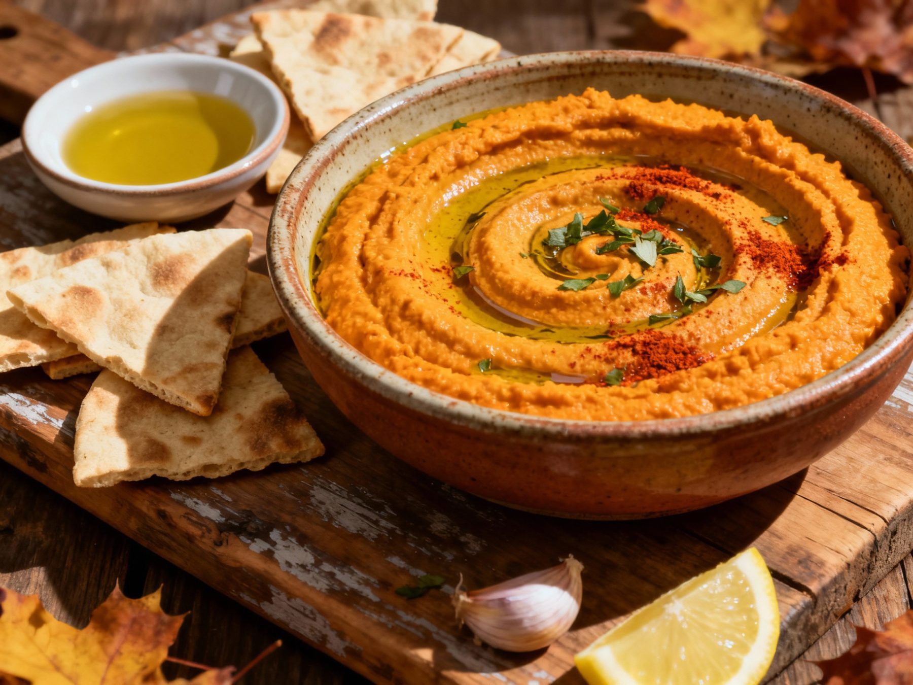 Pumpkin White Bean Dip