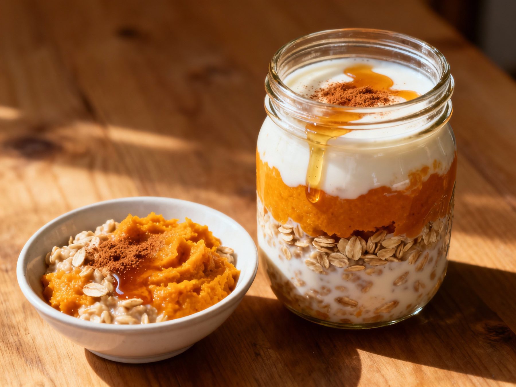 Pumpkin Overnight Oats