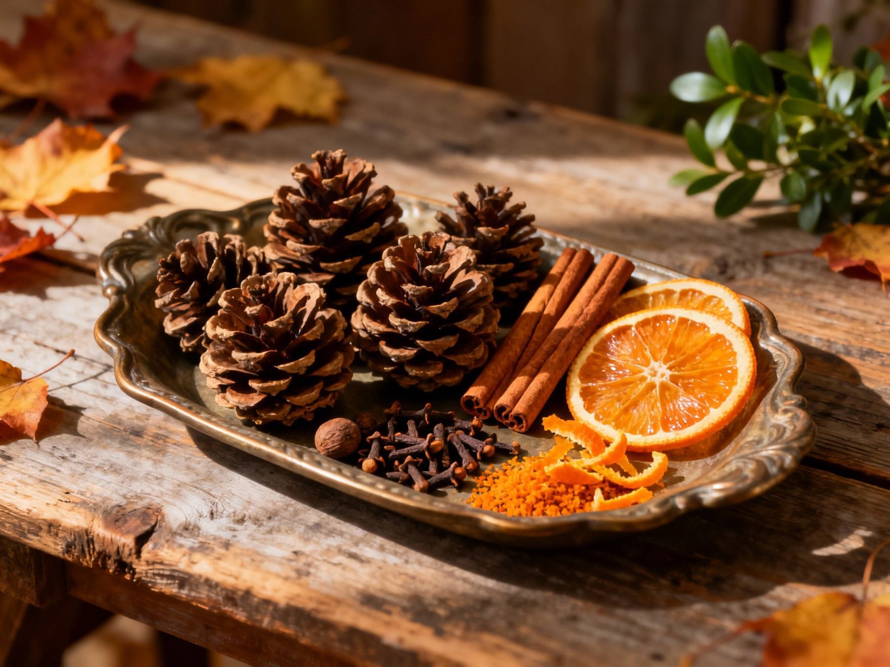 Idea 6: Pinecone and Cinnamon Potpourri
