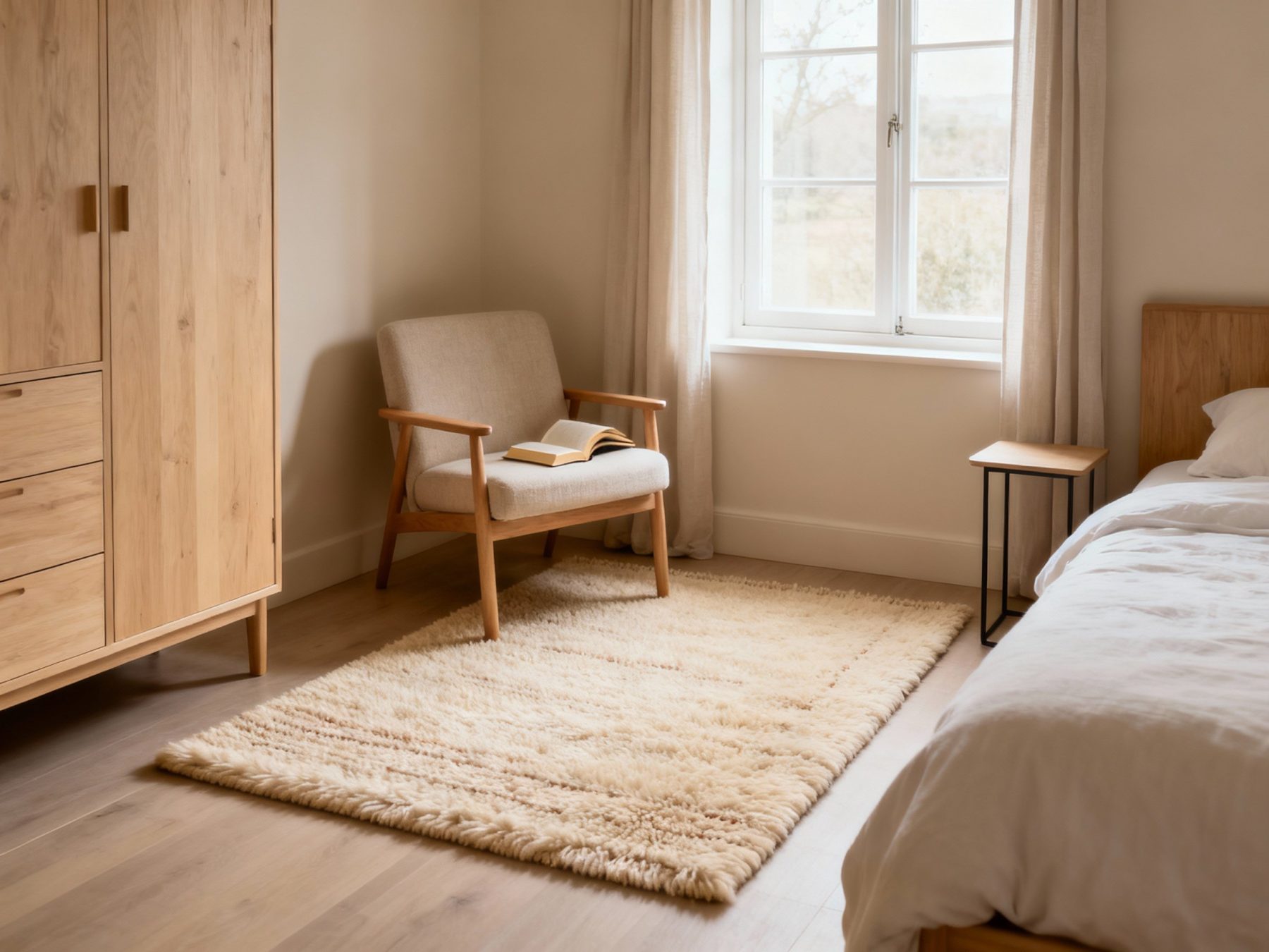 Idea 13: Petite Rugs for Small Bedrooms